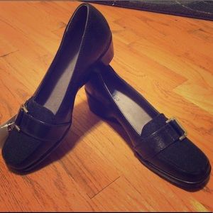 AEROSOLES Black Shoes Comfort NWT Dress Buckle New